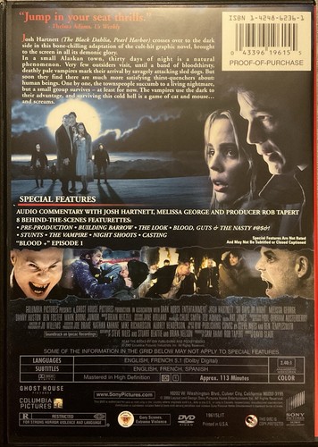 30 Days of Night / 30 Days Of Night: Dark Days DVD Double Feature - VAMPIRES! - Picture 4 of 9