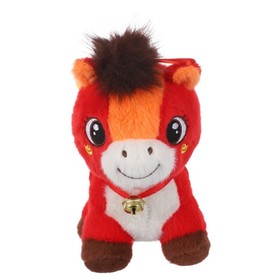  Set of 3 Year The Horse Mascot Doll Collectible Zodiac Plush Party Favors