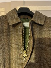 David Andrew Wool Blend Twist Tweed Brown Jacket XXL Field/Outdoors/Shooting