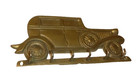Vintage Solid Brass Car Hook Key Holder Wall Hang Mount Plaque Rustic Decor 7" — photo 2