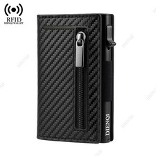 Wallet Card Rfid Up Slim Men Holder Blocking Minimalist Men's Metal Case New
