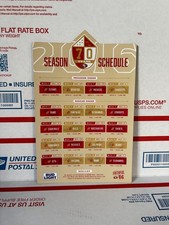 2016 SAN FRANCISCO 49ERS MAGNET SCHEDULE BUD LIGHT