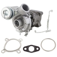 Left Side Turbo Kit With Turbocharger Gaskets Oil Line For Audi A6 Allroad