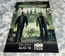 Aaron Pierre & Kyle Chandler Signed 12x18 Photo Lanterns