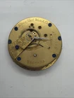 1891 Elgin 11J Grade 10 Gilt Gold antique hunting movement only Clean & Runs 949