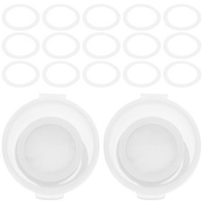 60pcs Professional Kazoo Flute Diaphragms Replacements PE Kazoo Flute Parts