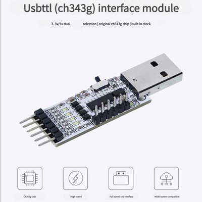 Universal USB Serial Converters Module With Over Current Voltages Protections