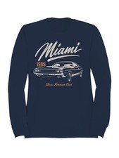 Miami 1989 Classic Car Design Men's Sweatshirt