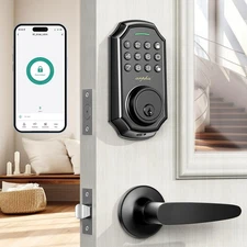 ARPHA KEYLESS ENTRY DOOR LOCK HANDLE SET BLUETOOTH SMART LOCK - Scratch & Dent