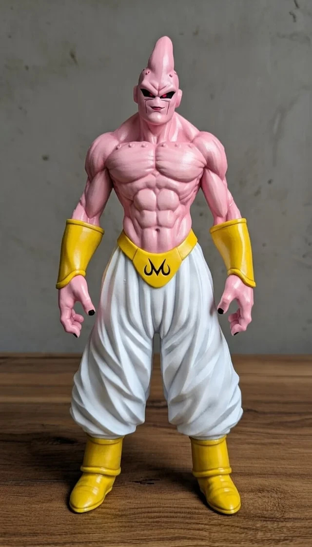 Figura Super Buu Majin Buu Dragon Ball 3D