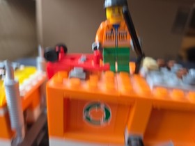 LEGO CITY  7991 GARBAGE RECYCLE TRUCK Near Complete (2007)- NO BOX NO MANUAL