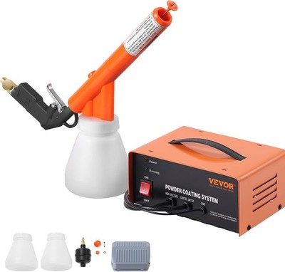 50KV Powder Coating Equipment Home DIY Kit with Foot Switch