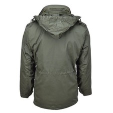 Veste Militaire M65 Brandit – Parka Vert Olive Avec Doublure, Toutes Saisons, Tailles S à 5XL