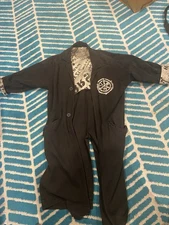 Vintage 1980's vision street wear skateboarding trench coat kids size medium