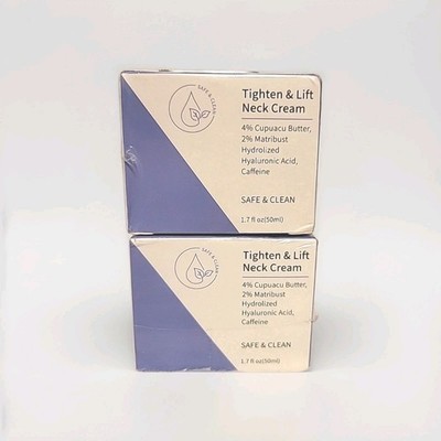 Tighten&Lift Neck Firming Cream 50ml 1.7oz. Exp.6/27  2pk! Free Ship!