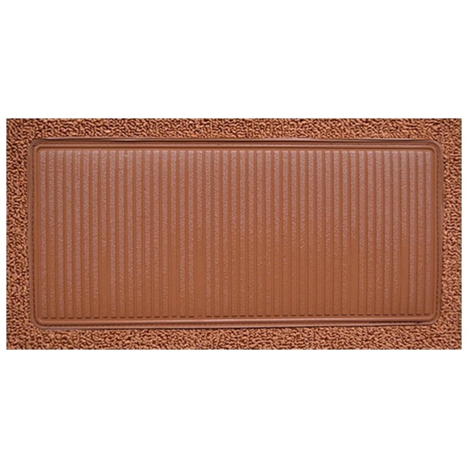 Alfombra para camioneta Chevrolet 1955-58 cabina regular/agujeros cortados y cosidos 1 pieza Foto 3 de 4