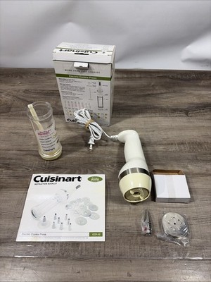 Cuisinart CCP-10 Electric Cookie Press with 12 Discs and 8 Decorating Tips READ