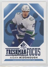 2023-24 SP Authentic Freshman Focus Blue Aidan McDonough #17 6i4