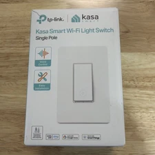 Kasa Smart Light Switch HS200, Single Pole White tp link google alexa apple home