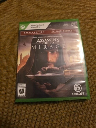 Assassin's Creed Mirage Deluxe Edition - Microsoft Xbox One Hole in case.