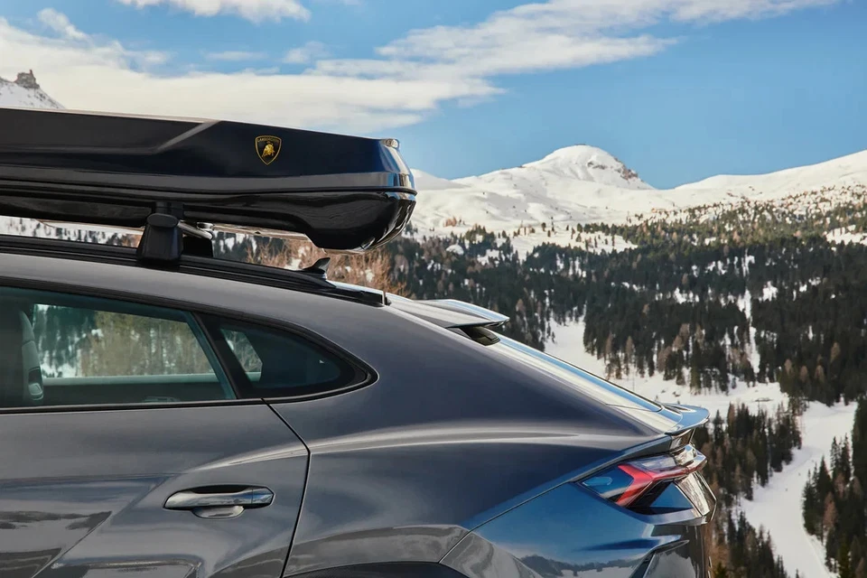 Оригинальный багажник на крышу для лыж и багажа Lamborghini Urus 4ML071200 2019-24 годов выпуска - Изображение 3 из 4