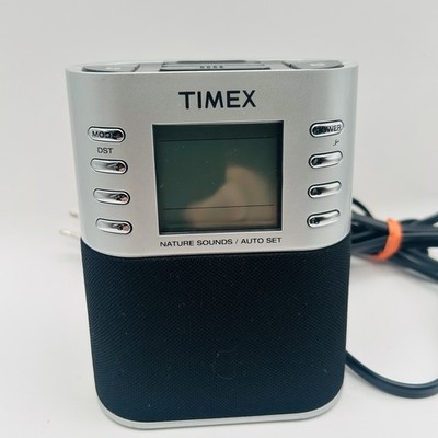 Timex T308S Nature Sounds Alarm Clock Radio, Tested and Works