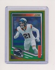 RILEY MOSS 2025 PANINI SCORE GOLD PARALLEL 374/499 #251