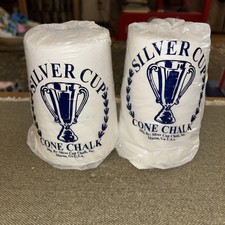 2 X Silver Cup Billiards Cone Chalk. New. Flat Rate Shipping