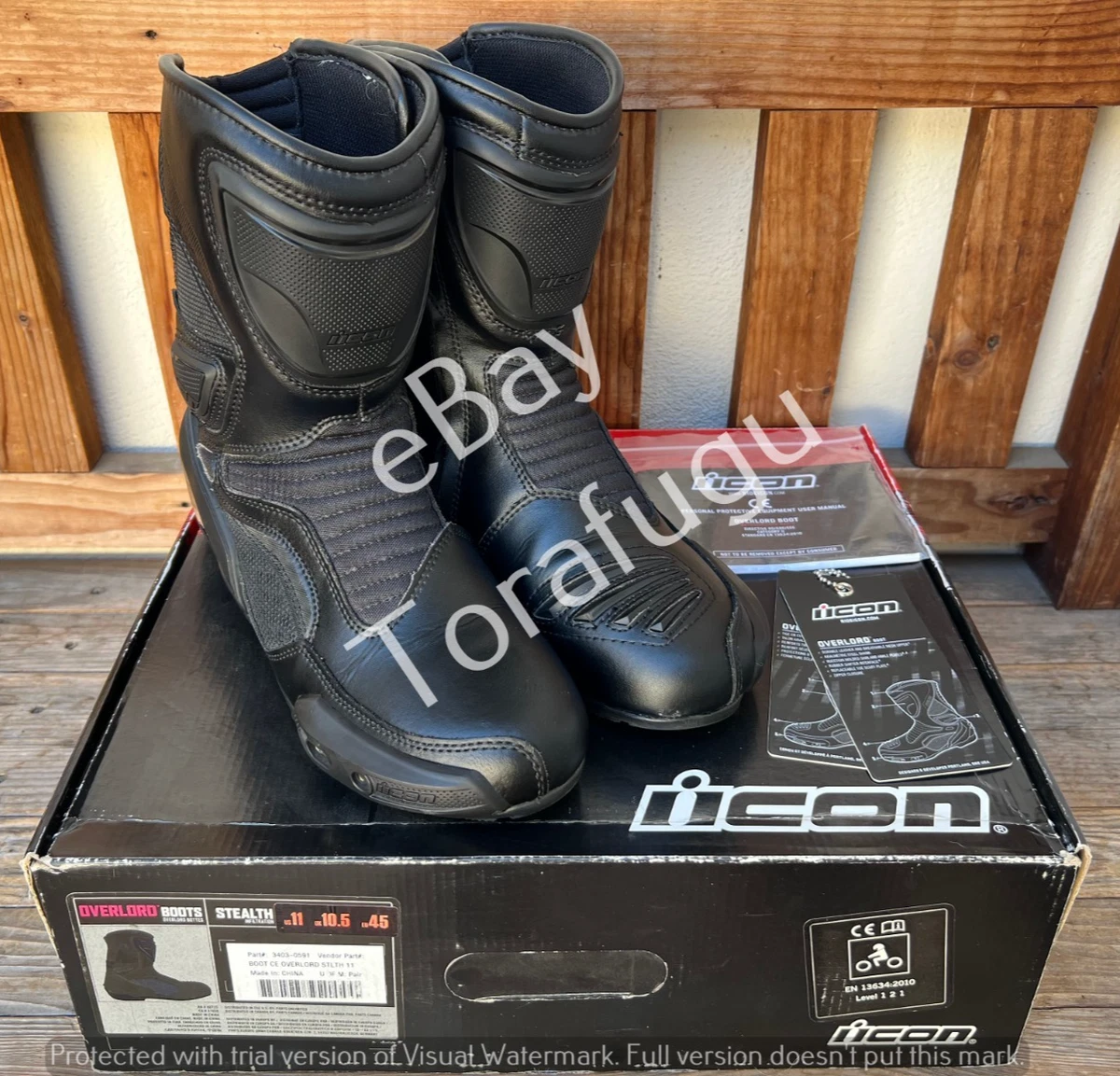 25+ Icon Motorcycle Boots for Men for sale | Updated Oct 2026