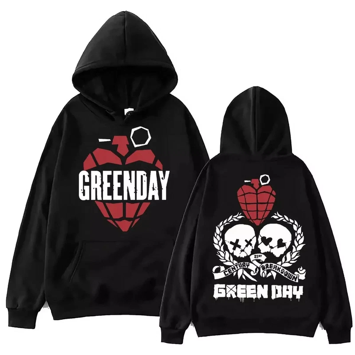 【未使用】Green Dayパーカー XXL(2XL) green day hoodie products for sale | eBay