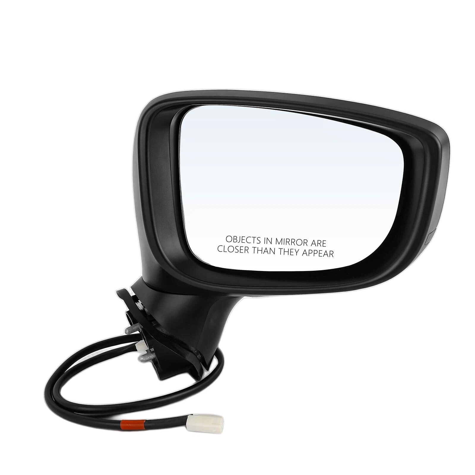 Passenger Power Glass Adjust Mirror with Manual Folding for Mazda 3 2017-2018