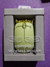 Heyday Compact Wireless Mouse Bluetooth enabled - Pastel Lime- New- Sealed