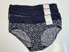 NWT 3 Warners No Pinching No Problems Hipster Microfiber Panties 5609J 2XL 9