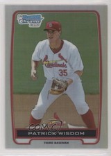 2012 Bowman Draft Chrome Draft Picks Refractor Patrick Wisdom #BDPP28 i6j