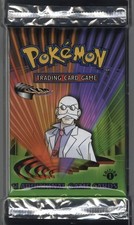 2000 Pokemon Gym Challenge 1st Edition Booster Blaine SEALED 