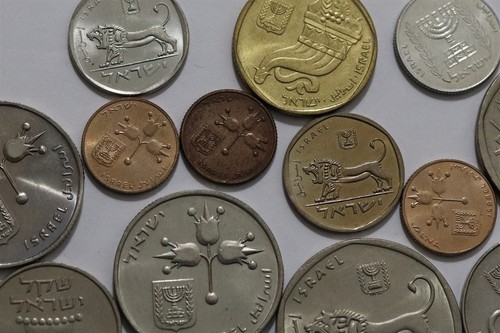 🧭 🇮🇱 ISRAEL OLD COINS LOT MOSTLY HIGH GRADE B55 #34 XM38 - Picture 2 of 3