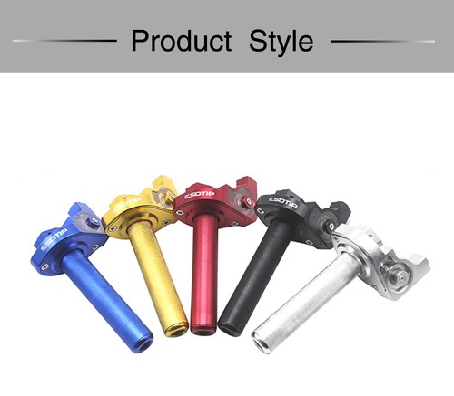 Acelerador de giro rápido 22 mm para moto sucia agarre de mango piezas de aluminio - Imagen 2 de 8