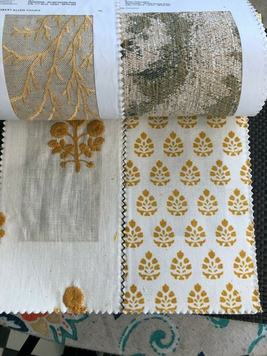 ROBERT ALLEN Sunray Fabric Sample Book 53 pieces Color Library Wovens - Picture 2 of 4