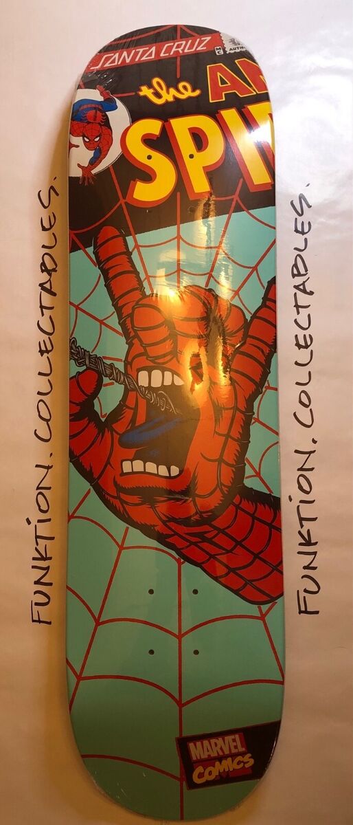 SANTA CRUZ - AMAZING SPIDERMAN / MARVEL SKATEBOARD DECK SANTA CRUZ - AMAZING SPIDERMAN / MARVEL SKATEBOARD DECK