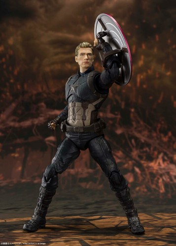 S.H.Figuarts Capitán América EDICIÓN BATALLA FINAL Avengers Endgame BANDAI - Imagen 5 de 6