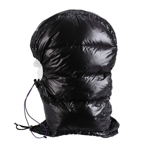 AEGISMAX Ultralight Down Hat Caps Hood for Winter Camping Fishing Skiing Black - Picture 3 of 8