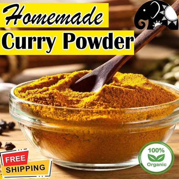Polvo de curry tostado natural orgánico especias de Sri Lanka alta calidad Ceilán puro