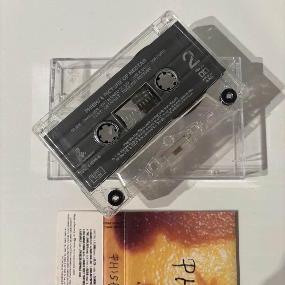 PHISH - A PICTURE OF NECTAR (UK CASSETTE TAPE) Foto 3 de 4