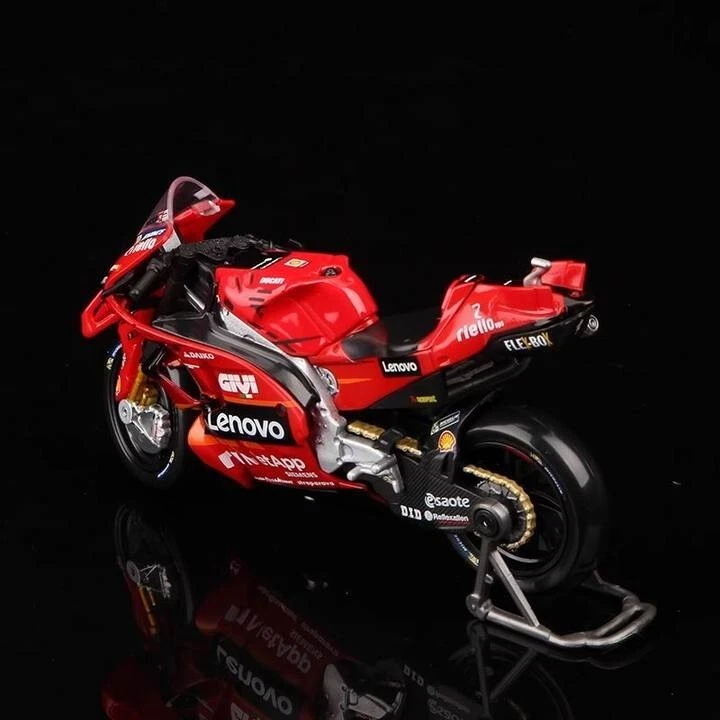 NEW Maisto 1/18 Ducati Lenovo Team #1 2023 Moto Gp Motorcycle Diecast Model Toy - Image 4 of 4