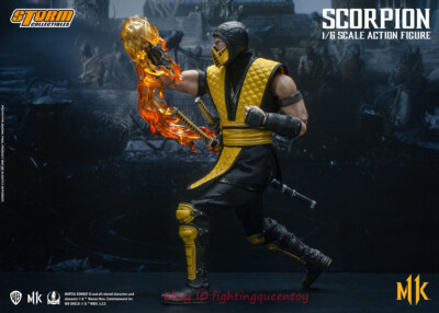 Storm Toys Mortal Kombat Scorpion 1/6 Scale Action Figure Model