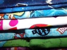 MOVIES cartoon YOGI TWEETY Pokem HARRY POTTER Cotton FABRIC U-Pick FQ 1/4 yd