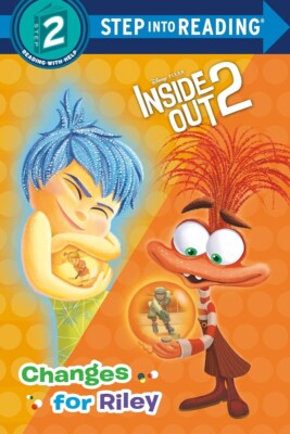 Changes for Riley (Disney/Pixar Inside Out 2) (Step into Reading) Paperback  ...