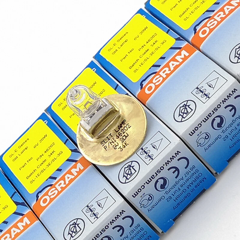 TOPCON 6V20W SL-3E 7E SL-3G SL-1E Topcon Slit Lamp Microscope Bulb SL-D4 SL-2F - Image 2 of 4