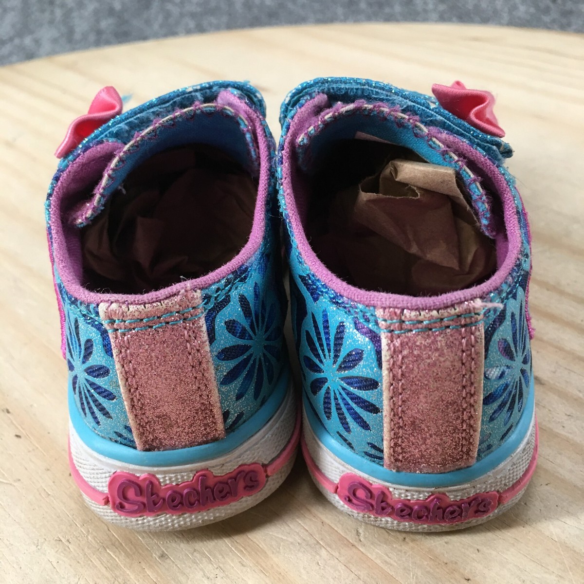Twinkle Toes by Skechers Shoes Child 5 Low Top Sneakers Blue