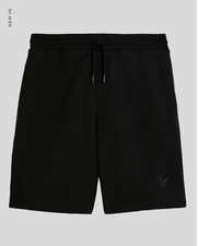 Image of LYLE & SCOTT® BLEND SWEAT SHORTS/JET BLACK - MEDIUM DHL NEXT DAY SRP £65.00